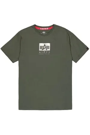 Alpha Industries T-shirt - Satin Logo T - S till XXL - Herrer
