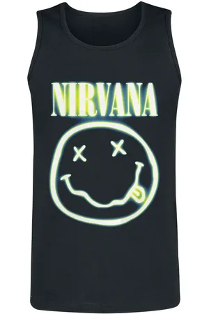 Nirvana Tanktop - Neon Logo - S till 3XL - Herrer