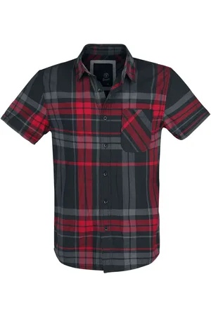 Brandit Kortærmet skjorte - Mike Checkshirt - S till 5XL - Herrer