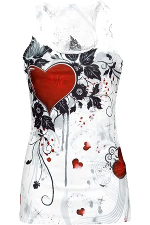 Innocent Top - Rose Heart - S till XL - Damer