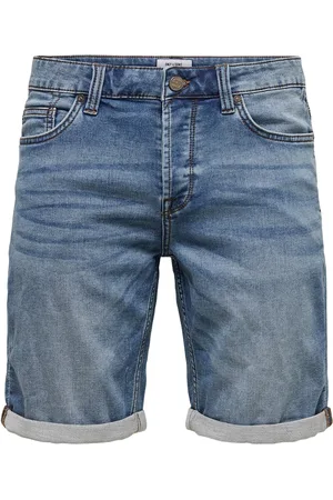 Only & Sons Shorts - Ply Life Blue Shorts - S till XXL - Herrer
