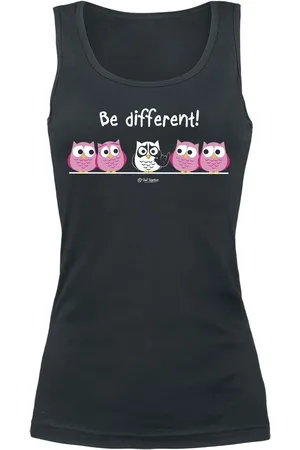 BE DIFFERENT Fun Top - Metal - S till XXL - Damer
