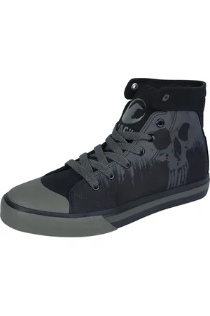 EMP Sneakers, høje - Sneaker with Skull Print - EU37 till EU46 - Unisex