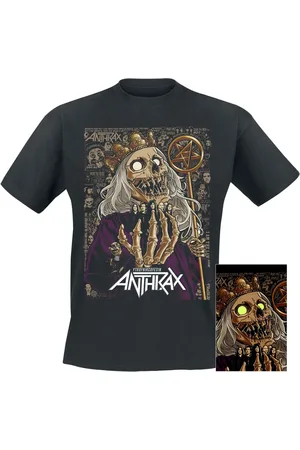 Anthrax T-shirt - 40th King - S till 4XL - Herrer