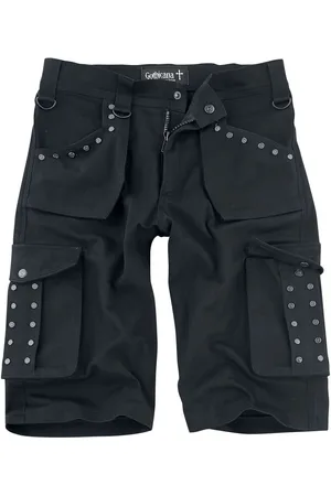 Gothicana Shorts - Saviour - S till 3XL - Herrer