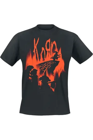 Korn T-shirt - Hopscotch Flame - S till XXL - Herrer