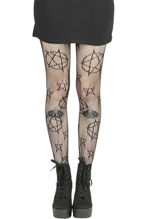 Pamela Mann Tights - Pentagram net - S-XL - Damer