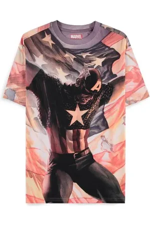 Marvel Disney T-shirt - Brave New World - - Flag - S till XXL - Herrer