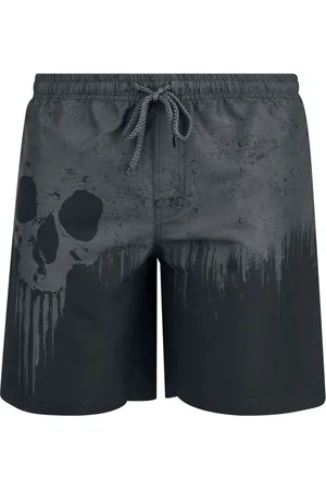 EMP Badeshorts - Swim Shorts With Skull Print - M till XXL - Herrer