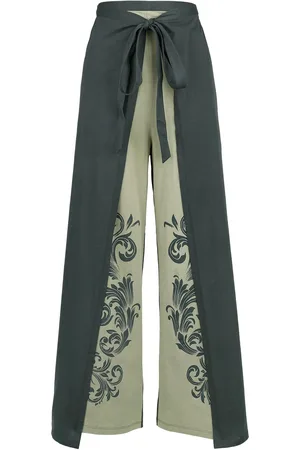 EMP Stofbukser - Wrap Ornaments - S-M till XXL-3XL - Damer