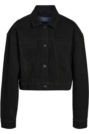 Noisy May Jeansjakke - NMRONJA L/S CROP DNM JACKET VI514BL NOOS - XS till L - Damer