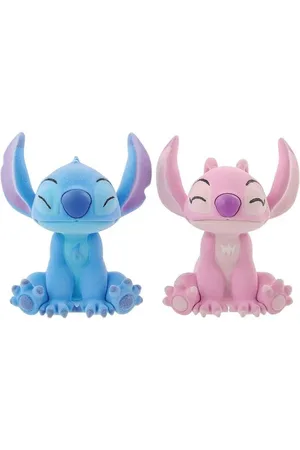 Disney Disney Samlerfigurer - Flocked Stitch & Angel - Unisex