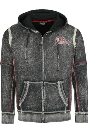 Iron Maiden Hættetrøje med lynlås - EMP Signature Collection - S till XXL - Herrer