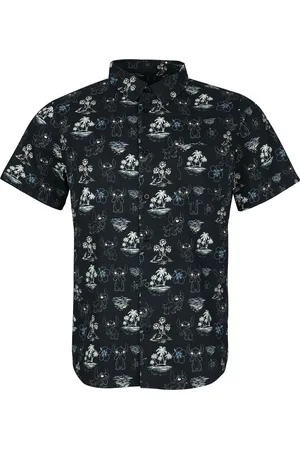 Disney Disney Kortærmet skjorte - Black Summer - S till XXL - Herrer