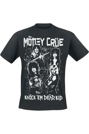 Motley Crue T-shirt - Knock Em Dead, Kid Redux - S till 4XL - Herrer