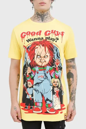 Killstar T-shirt - Chucky - Die Mörderpuppe - Play Pals Toys T-Shirt - S till XL - Herrer