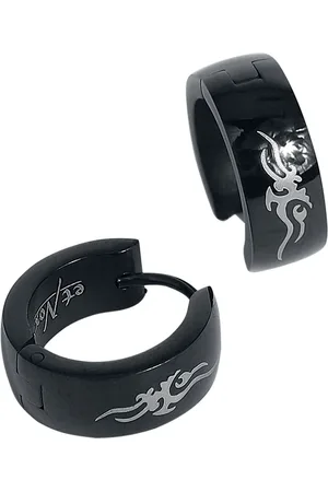 etNox hard and heavy Ørering - Tribal Thorns - Unisex