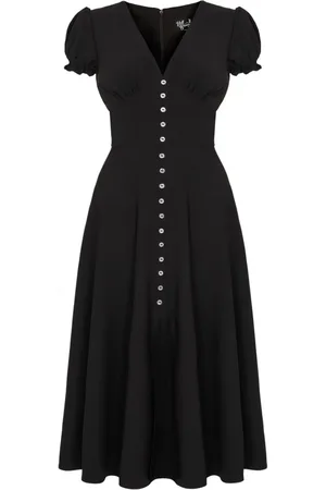 Hell Bunny Mellemlang kjole - Jinx Dress - XS till 4XL - Damer