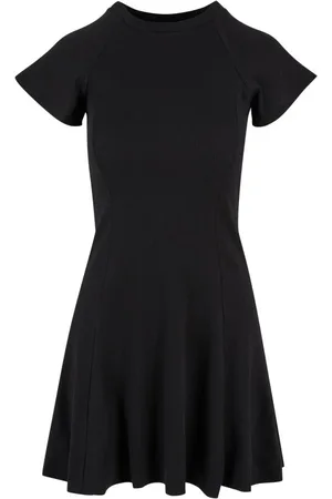 Urban classics Kort kjole - Ribbed Skater Dress - XS till 4XL - Damer