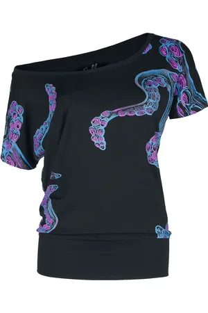 Full Volume T-shirt - T-Shirt with Kraken - S till XXL - Damer