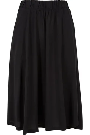 Urban classics Mellemlang nederdel - Ladies Viscose - XS till L - Damer