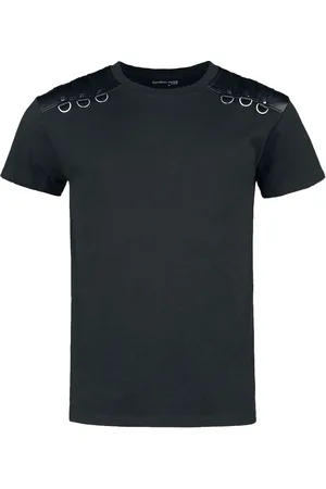 Gothicana T-shirt - T-shirt straps on shoulders - S till 5XL - Herrer