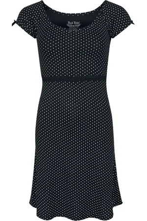 Rock Rebel Kort kjole - Rock Rebel Rockabilly Spots Dress - S till XXL - Damer