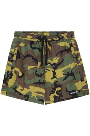 UNFAIR ATHLETICS Shorts - DMWU Crushed Jungle Camo Shorts - S till 3XL - Herrer