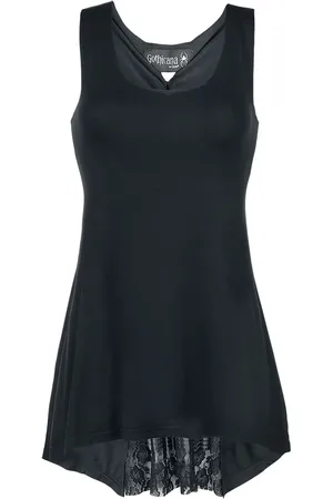 Gothicana Top - Dark Romantic - S till L - Damer