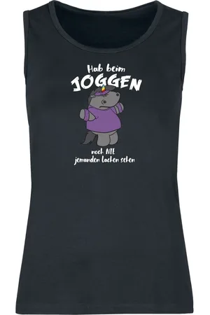 Chubby Unicorn Enhjørning Tanktop - Vest - S till XXL - Damer