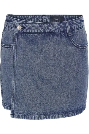 Noisy May Shorts - NMNoami HW denim skort - XS till M - Damer