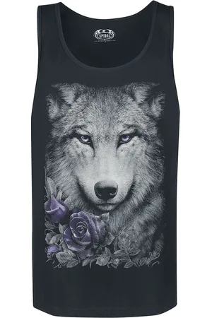Spiral Tanktop - Wolf Roses - S till XXL - Herrer