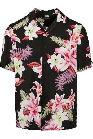 Urban classics Kortærmet skjorte - Viscose AOP Resort - S till 5XL - Herrer