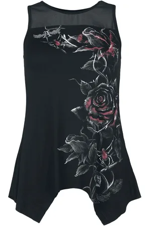 Alchemy Top - Bleeding Rose - S - Damer