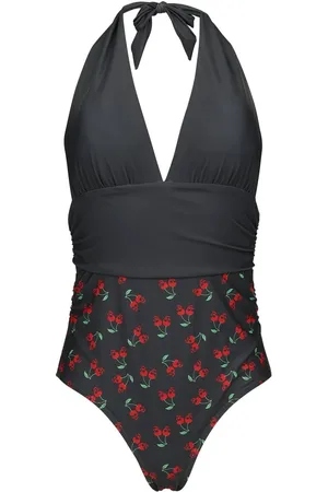 Rock Rebel Badedragt - Skull Cherry Swimsuit - S till XXL - Damer