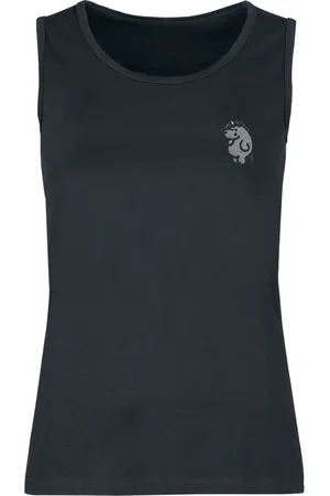 Chubby Unicorn Enhjørning Tanktop - Grumpy Unicorn - S till XXL - Damer