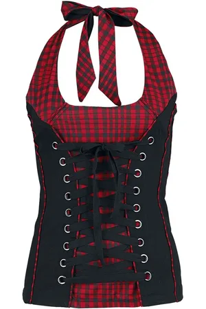 EMP Halternecks - Corded Chest - S till 4XL - Damer