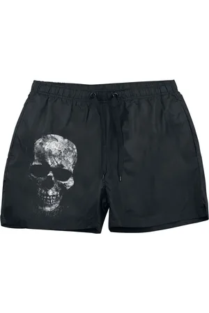 Splattered Skull Badeshorts - S till XXL - Herrer