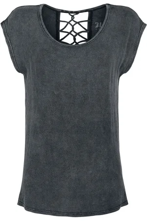EMP T-shirt - T-Shirt with Decorative Bands at the Back - XS till XXL - Damer