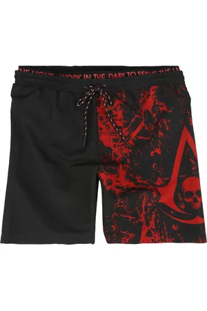 Assassin´s Creed Badeshorts - IV - Black flag - Crest - S till XXL - Herrer