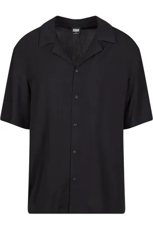 Urban classics Kortærmet skjorte - Loose Viscose Shirt - S till 4XL - Herrer
