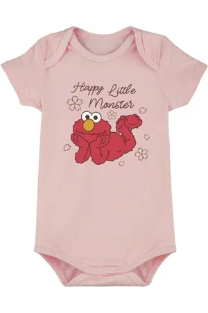 Sesamstraße Body - Baby- & børnetøj - Elmo - Happy Little Monster - drenge og piger