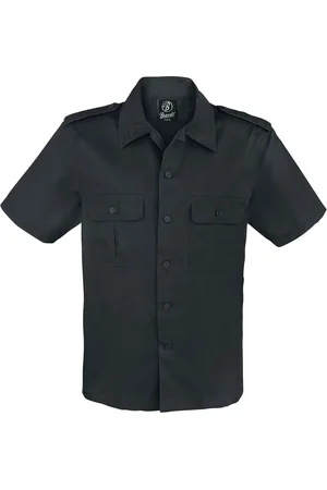 Brandit Kortærmet skjorte - 1/2 Sleeve US Shirt - S till 7XL - Herrer