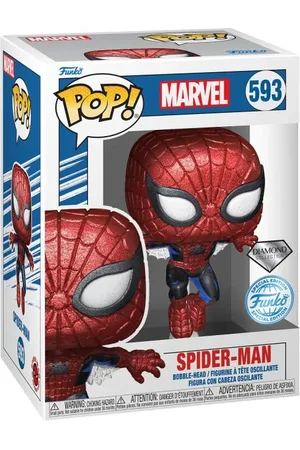 SPIDERMAN Spider-Man (Diamond Glitter) Vinyl Figuri 593 - Funko Pop! - Funko Shop Europe