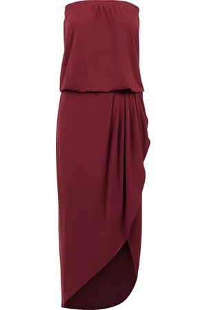 Urban classics Kort kjole - Ladies Viscose Bandeau Dress - XS till 3XL - Damer