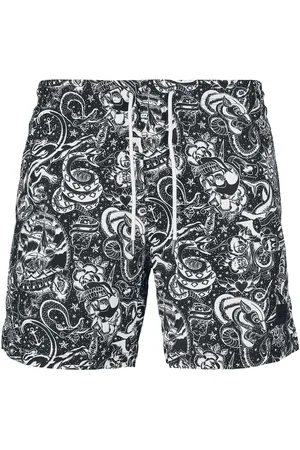 Urban classics Badeshorts - Tattoo AOP Badeshorts - S till XXL - Herrer