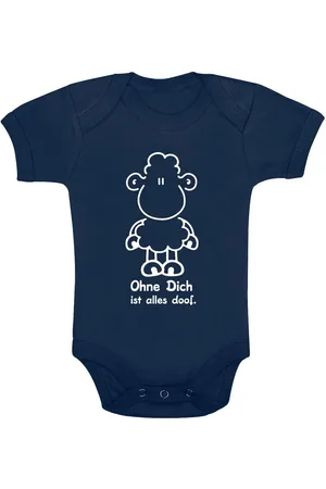 Sheepworld Body - Baby- & børnetøj - Ohne Dich ist alles doof. - drenge og piger