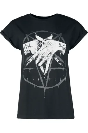Gothicana T-shirt - Pentagram print - S till 5XL - Damer