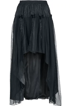 Sinister Gothic Mellemlang nederdel - Gothic nederdel - S till 4XL - Damer