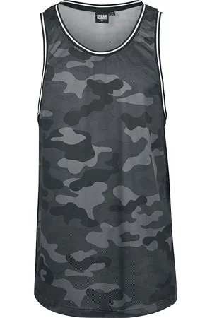 Urban classics Tanktop - Camo Mesh Tanktop - S till 5XL - Herrer